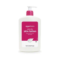 Amazon Basics Body Lotion For Dry Skin with Vitamins B5 16 Fl Oz (Pack of 1) 