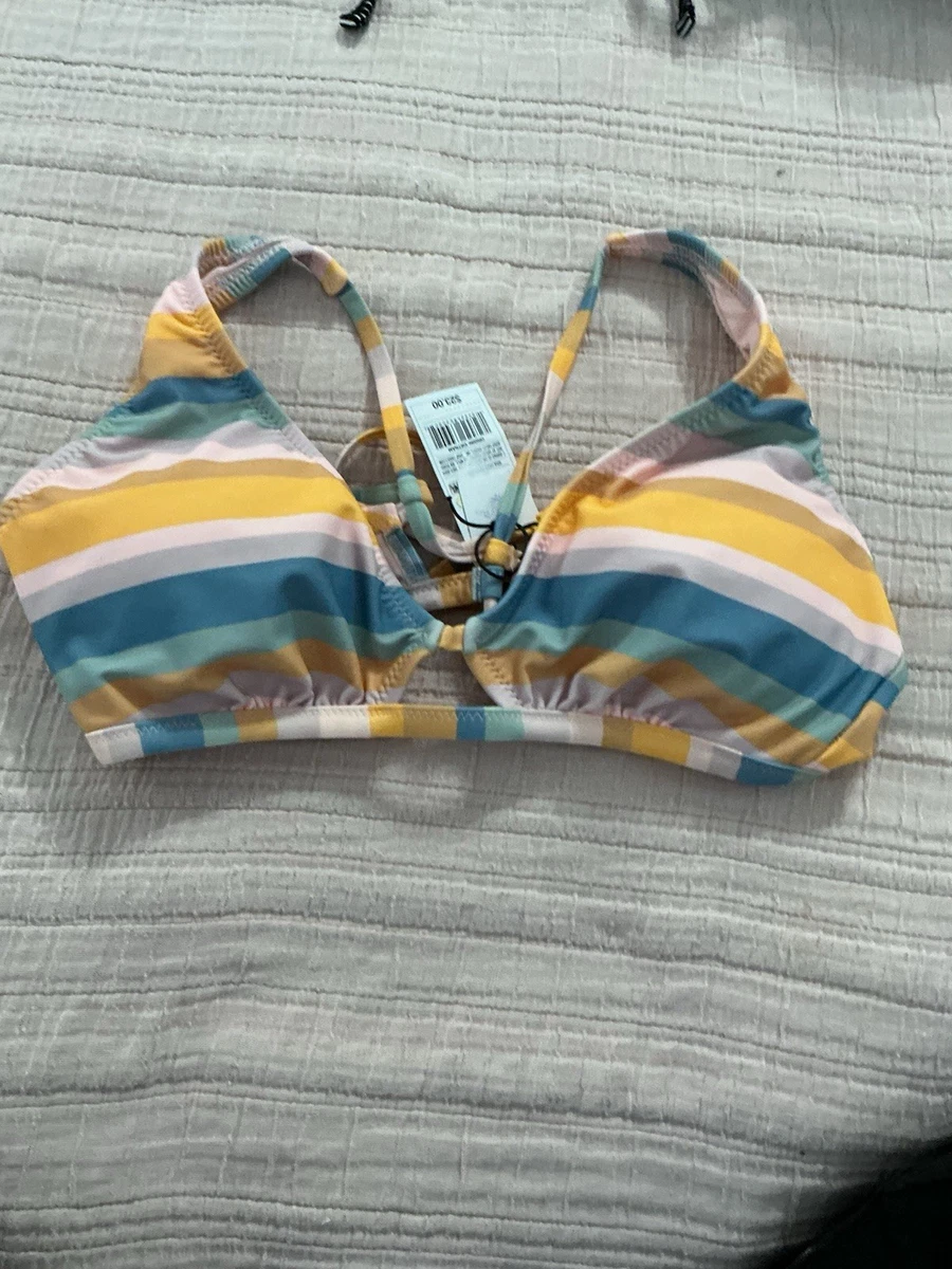 Rainbow Striped Bikini Swimwear for Women for sale | eBay