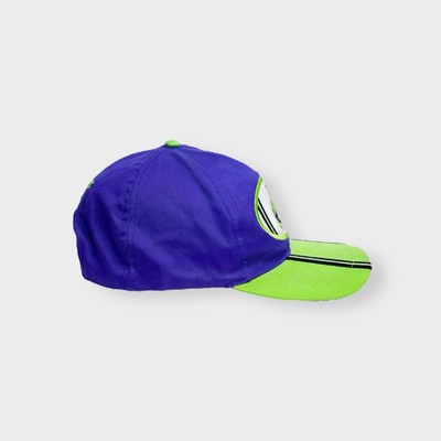 Vtg 90s Six Flags Marvin the Martian Snapback Hat, Looney Tunes