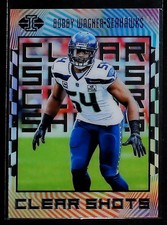 2019 Panini Illusions Bobby Wagner Clear Shots Blue SN/299 #CS-BW Seahawks