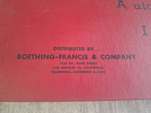 VINTAGE 1960 ORIGINAL AUTOMOTIVE INTERIOR UPHOLSTREY TRIM SAMPLE BOOK CATALOGUE - Bild 2 von 11