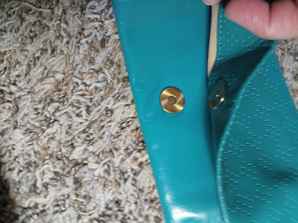 Latico Leather Wallet Blue Or Teal. Magnetic Close. - Изображение 2 из 4