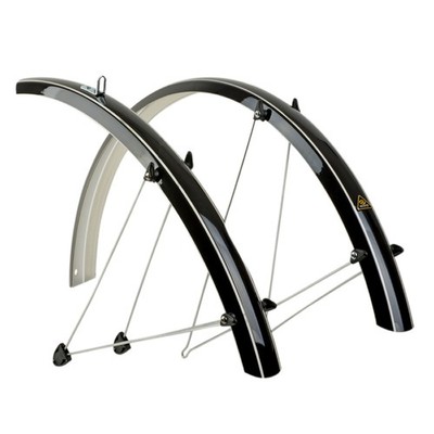 Radschutz Satz Author 27,5-29 Zoll Fahrrad Schutzblech Kunststoff schwarz 60mm