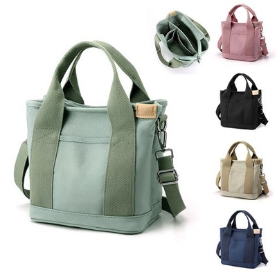 Handtasche Damen Umhängetasche Schultertasche Canvas Handbag Crossbody Tasche DE