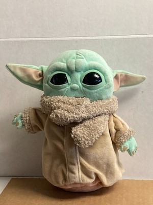 2021 Mattel Star Wars Mandalorian The Child Grogu Baby Yoda 9'' Plush Beanie Doll