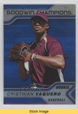 2023 Goodwin Champions Platinum Blue Rainbow Cristhian Vaquero #P42 READ 6kv