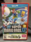 Nintendo New Super Mario Bros. U + Luigi U Wii U Game, Manual, 2013 Release
