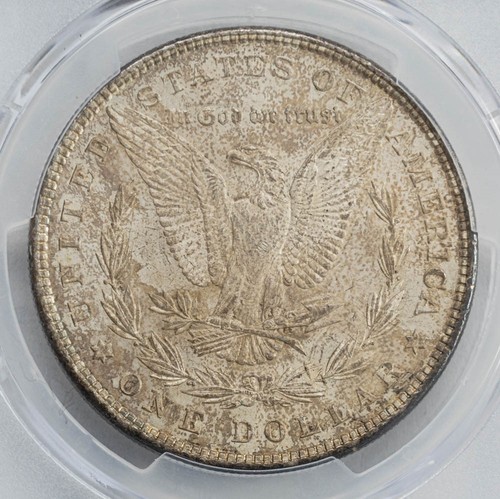 1878 7TF Morgan Silver Dollar Reverse of 1879 MS63 PCGS Secure 950274-1 - Foto 4 di 5