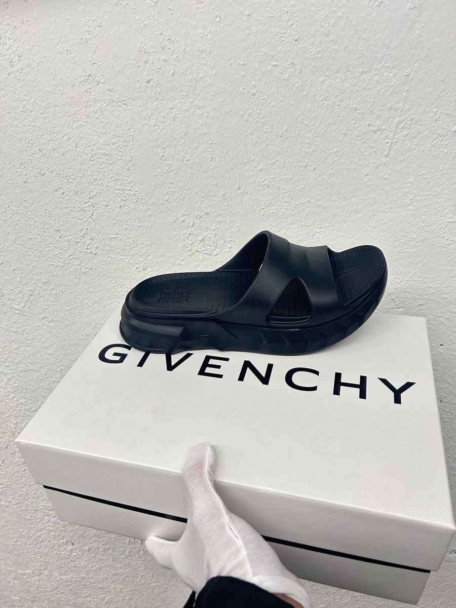 Givenchy Black Slide Sandals for Men for sale | eBay
