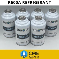 Enviro-Safe R-600a Refrigerant Inverted Piercing 6 oz 10 Cans #8070