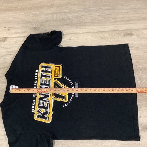 VTG Matt Kenseth 17 DeWALT Racing NASCAR Shirt Chase Auth Sz L Textured Tire Des - Picture 10 of 10
