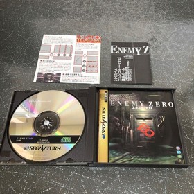 [Postcard - with flyer - ] Enemy Zero SS Sega Saturn [K-1119]