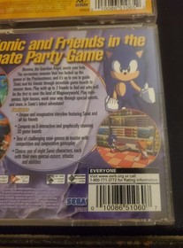 Sega Dreamcast lot, Sonic Shuffle and Bomberman Online CIB, see photos