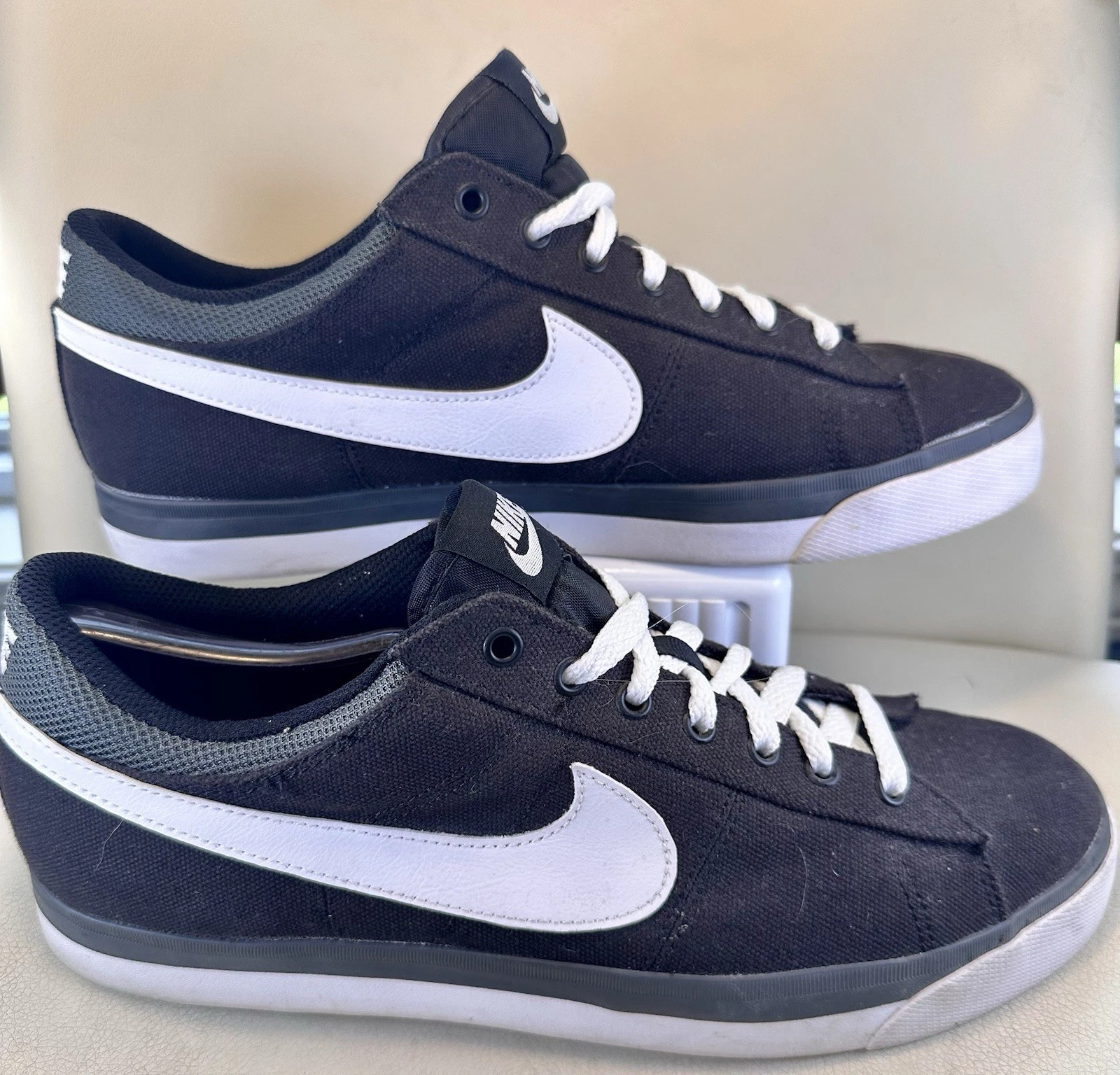 Nike Match Supreme TXT Black White 631657-010 Men Size 10