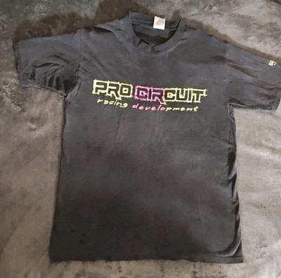 Pro Circuit Racing Development Vnt Motorcross T-shirt Black sizeL 