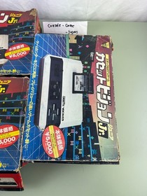 CASSETTE VISION Jr Console system Epoch NTSC-J Japan White TV Game 3 set