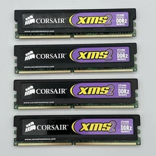 8GB 2GBx4 PC2-6400 DDR2 CORSAIR RAM MEMORY KIT CM2X2048-6400C5 XMS2-6400