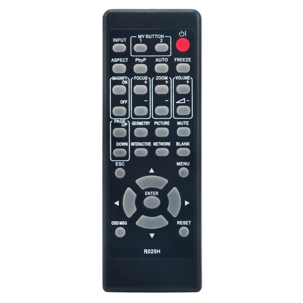 R025H Replace Remote for Maxell Christie Hitachi Dukane LCD