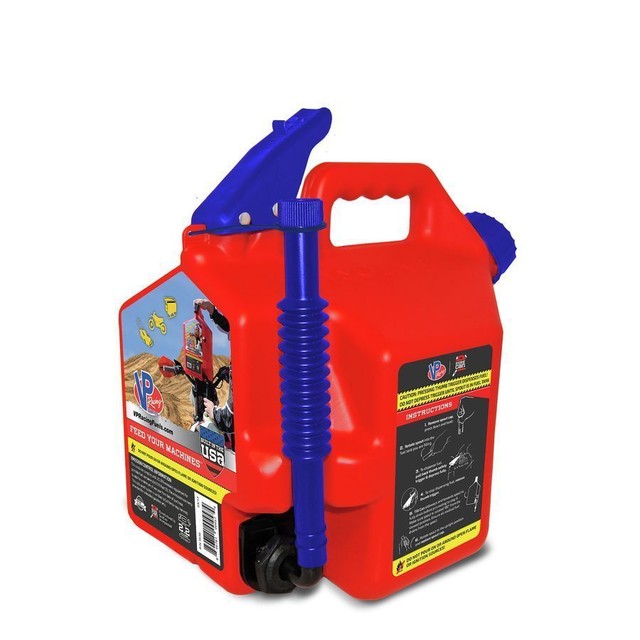 VP Racing SureCan 5 Gallon Fuel Container Gas Can Spill Proof Plastic