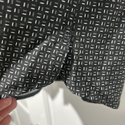 EUC Kenneth Cole Reaction Men’s Shirt Button Up Black SZ SMALL - Imagen 7 de 7