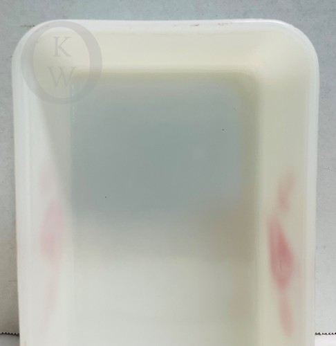 Vintage* McKee*Red*Large*Ship/Sail Boat*Refrigerator Dish & Lid*24264o S134 - Picture 10 of 14