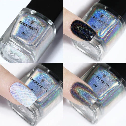 Stamping polaco Esmalte de Uñas holográfico