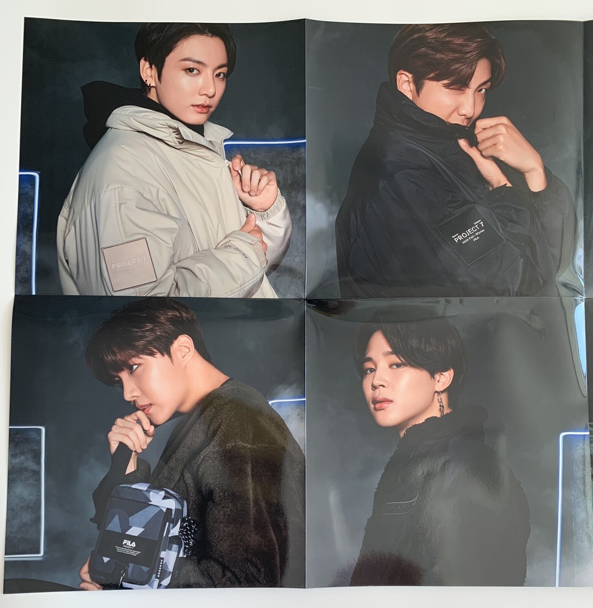 BTS X Fila] Project 7 Bromide Poster The Special POP-UP