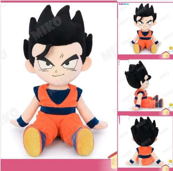 Muñeco de peluche Dragon Ball Z Gohan 7" niño niño juguete con licencia almohada coleccionable regalo