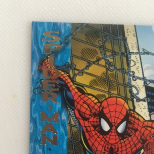 Spider-Man 1994 Marvel Universe Super Heroes Card #130 Spider Man Spiderman - Picture 4 of 6