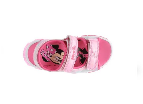 Kleinkind Mädchen Minnie Mouse aufleuchtende Sandalen/Schuhe, Größe: 7 8 9 10 11 12 - Bild 5 von 6