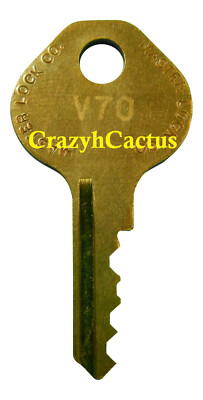 Master Lock Padlock 1525 1585 2010 2076 Control Key OEM Original Master Key V70