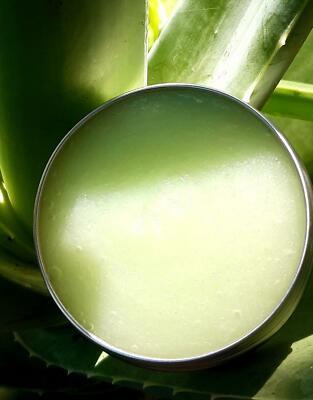 IRRESISTIBLE ALOE VERA AND COCONUT OIL 100% ORGANIC SALVE FOR SKIN AND HAIR 3 oz