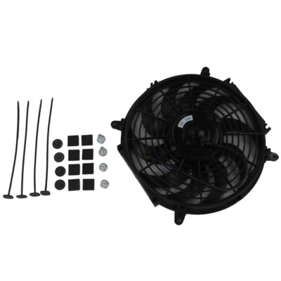 12inch 12V 90W Universal Electric Radiator Cooling Slim Fan Push Pull Mount Kits