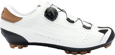 Sidi Dust Gravel Shoes - Men's, White/Black, 44.5