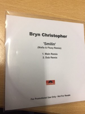 Bryn Christopher - Smilin' DJ Promo CD feat Mafia and Fluxy remix 2 tracks
