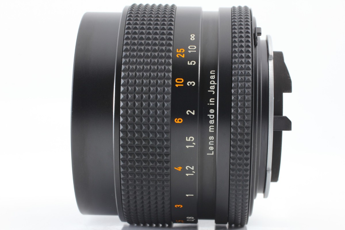 超美品 CONTAX Planar 50mm F1.4 T* MMJ #218 Exc+5