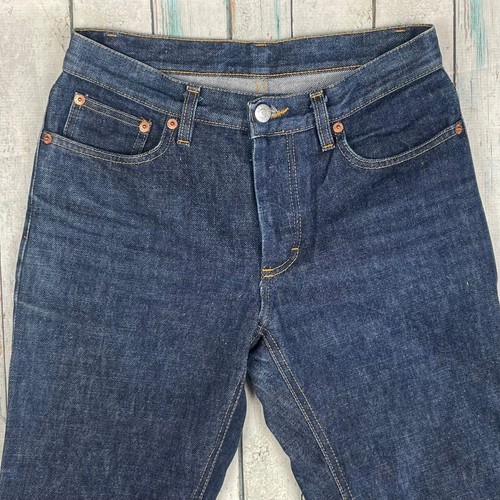 Helmut Lang Vintage '1996' Straight Button Fly Jeans - Size 27 - Picture 4 of 9