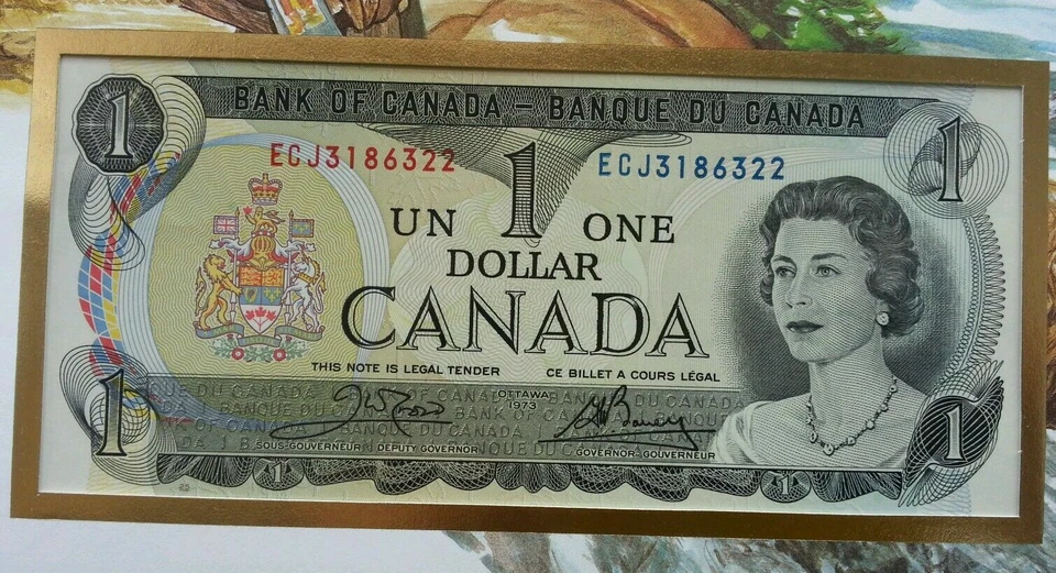 [SJ] Canada Flags 1990 Bear Fish Mountain River FDC (banknote cover) - Image 2 of 4