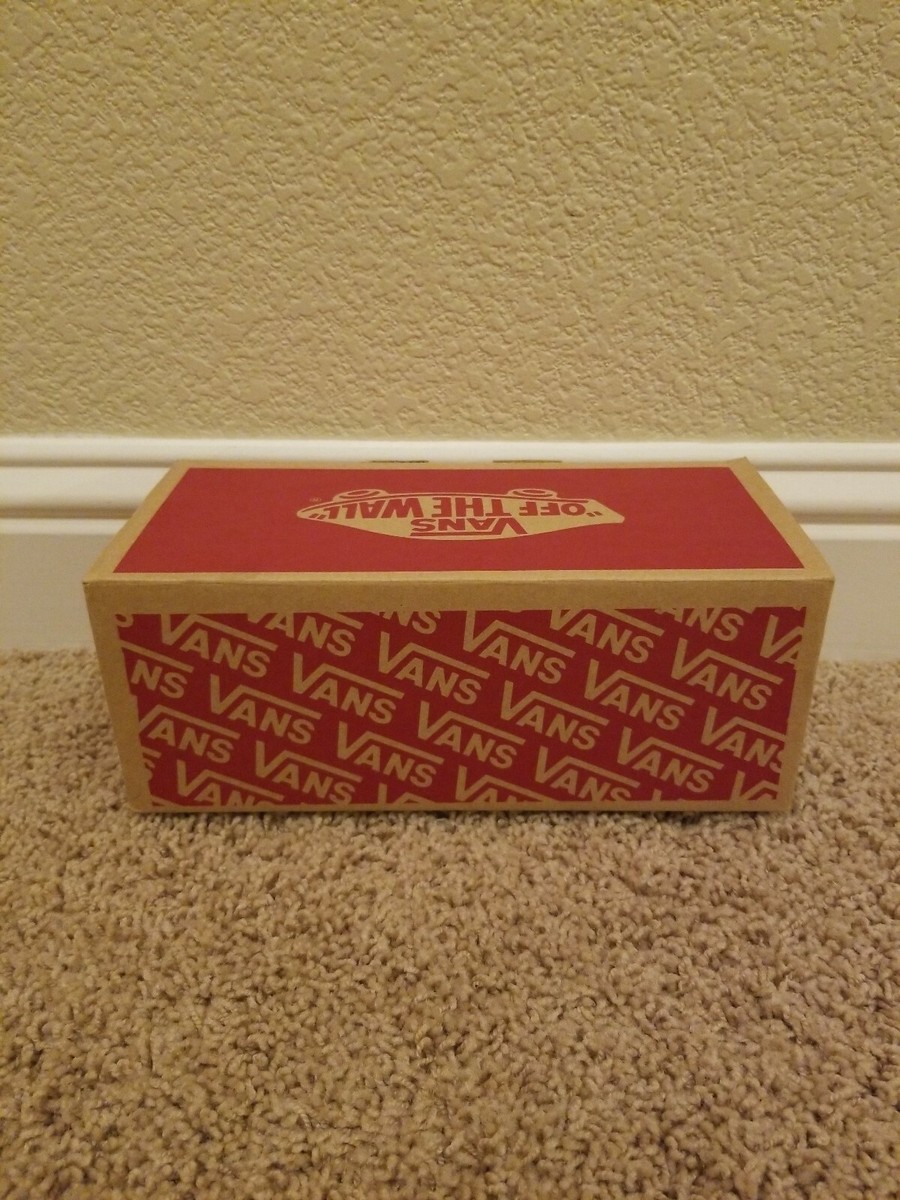 Empty VANS Box Girl's Ward Size Replacement Box Only No