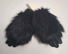 3M Thinsulate Lined NWT A New Day Target Black Leather Women Gloves Size M/L