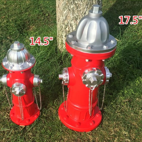 Dog Fire Hydrant Pee Post Statue with 4 Stakes, Fake Fire Hydrant for Dogs to... - Picture 6 of 7