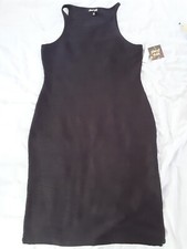 Pg Textured Mini Dress Strech Black.    XXL.                                  86