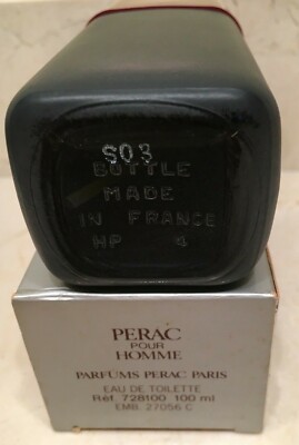 希少 香水 PERAC POUR HOMME 50ml オードトワレ Pour Homme Perac