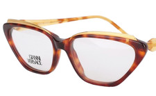 GIANNI VERSACE V89 Vintage Eyeglasses Frame NOS WOMEN BUTTERFLY