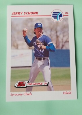 1991 Line Drive AAA #516 Jerry Schunk - Syracuse Chiefs 