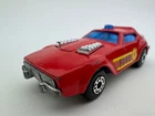 Matchbox Lesney Superfast Fire Chief Car #64 England 1976 Red