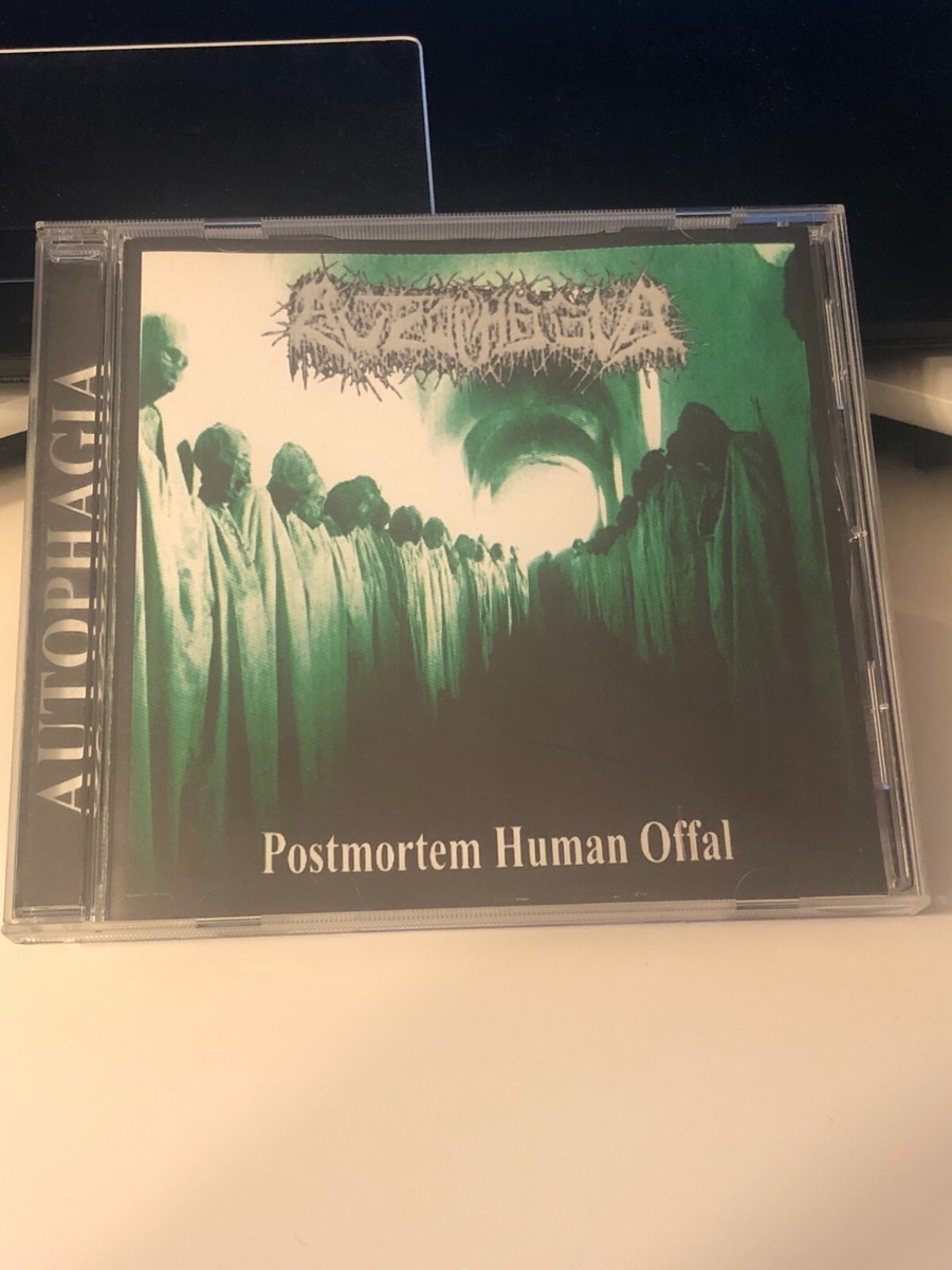 AUTOPHAGIA POST MORTEM HUMAN OFFAL CD 2003 RARE GORE GRIND LAST