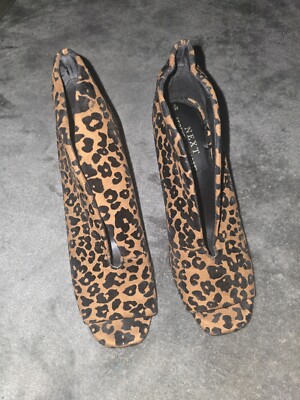 Forever Comfort Next Leopard Print Shoes NEXT Forever Comfort