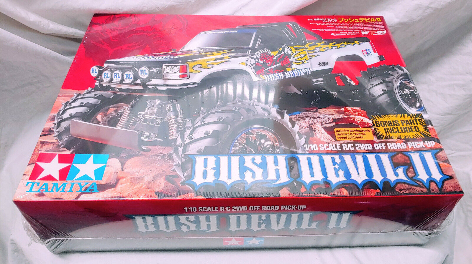 Tamiya Bush Devil Ii 2wd Wt 01 Kit Alloy Extras Esc For Sale Online Ebay