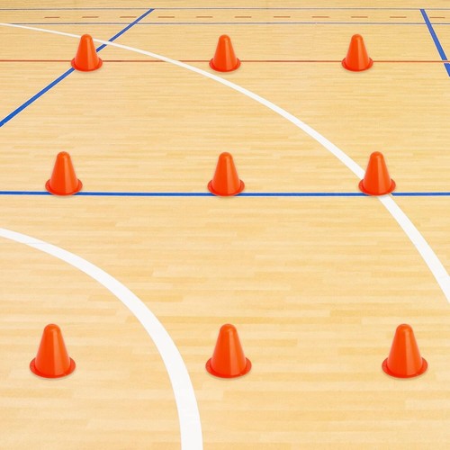50Pcs Mini Cones for Traffic Cones Sports Cones Soccer Agility Footwork Training - Picture 6 of 10